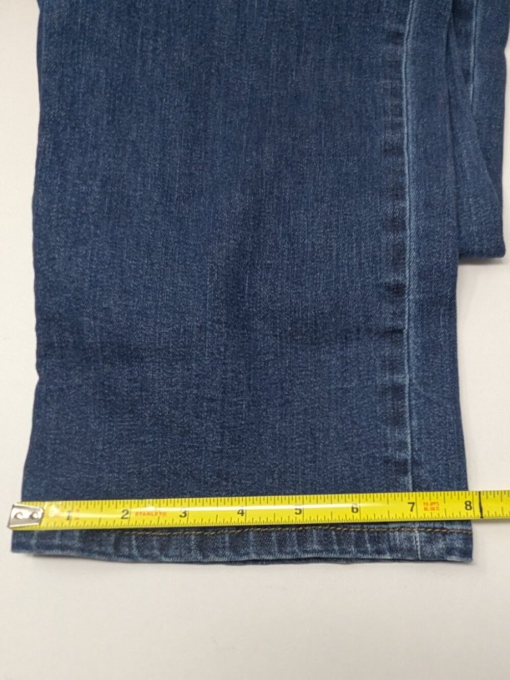Lauren LRL Jeans Co Womens Size 10 Classic Straight Denim Jeans 32x31 Dark Blue - Picture 8 of 14
